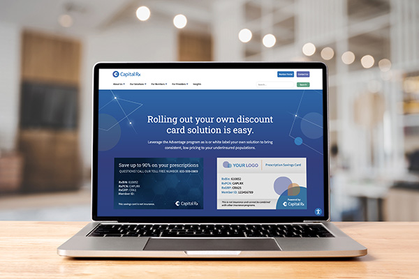CapitalRx designed this website but the technology that powers the ID card program is a service of CONSOLmx.
